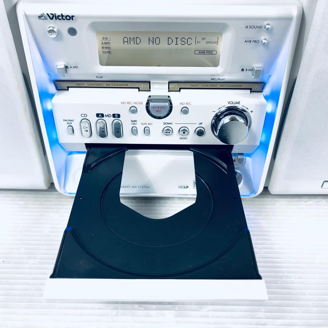 【動作確認済み】Victor ビクター　ミニコンポ　MDシステム　UX-W50