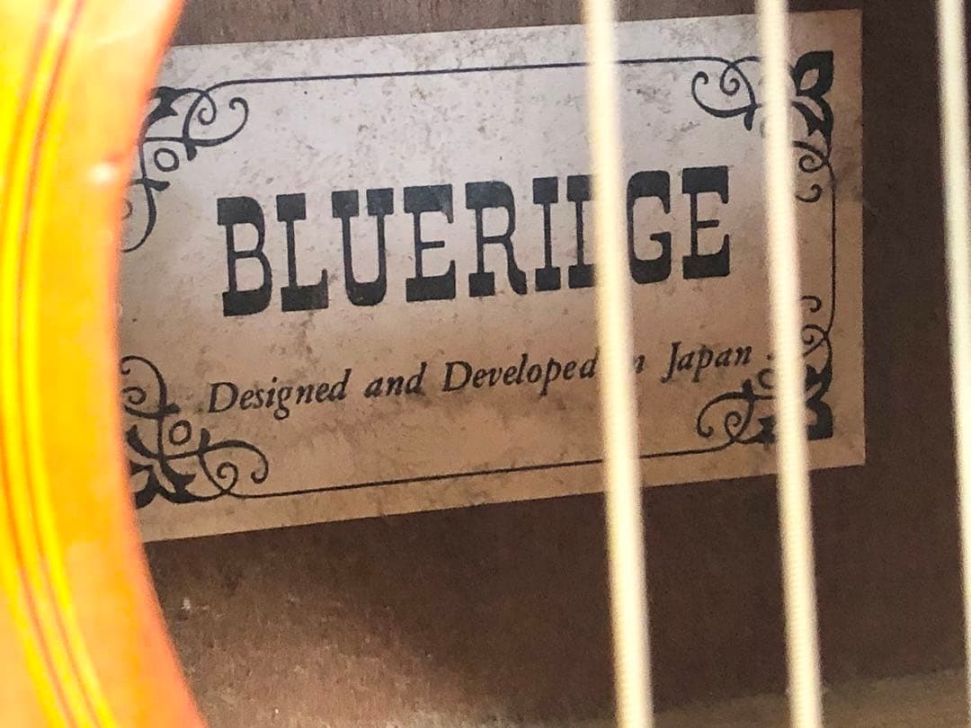 BLUERIDGE アコースティックギター 型番不明