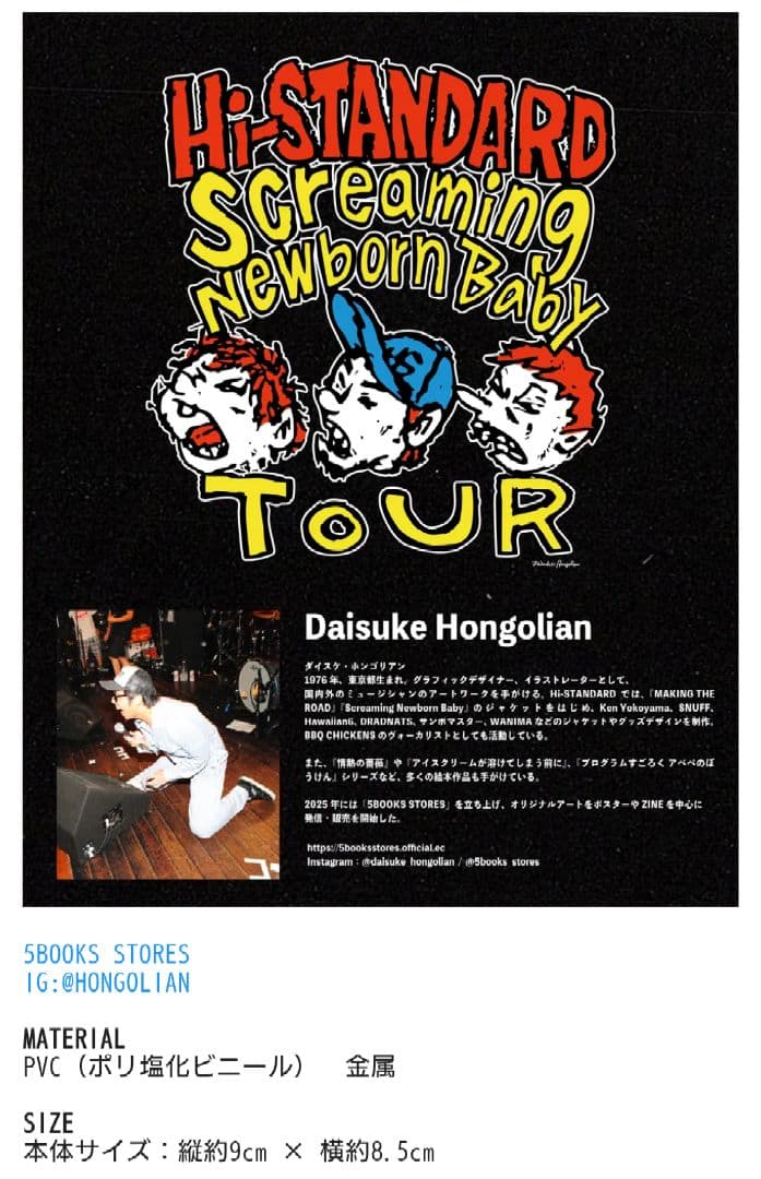 【ハイスタンダード】Hi-STANDARD 灰皿 キャップ等ツアーグッズセット