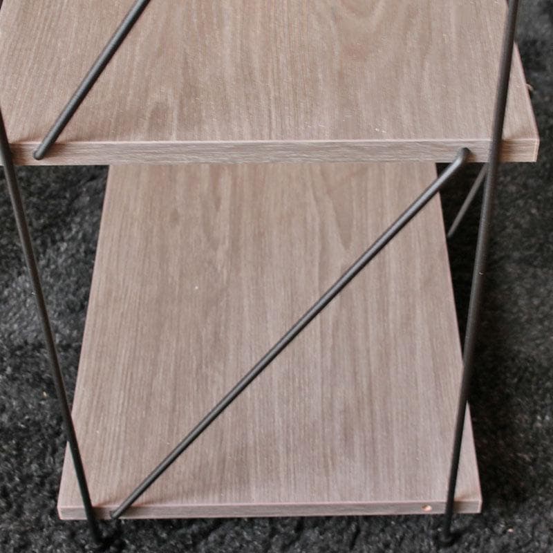 ワイヤーラック 4段ラック モダン メタルラック 棚 246-352