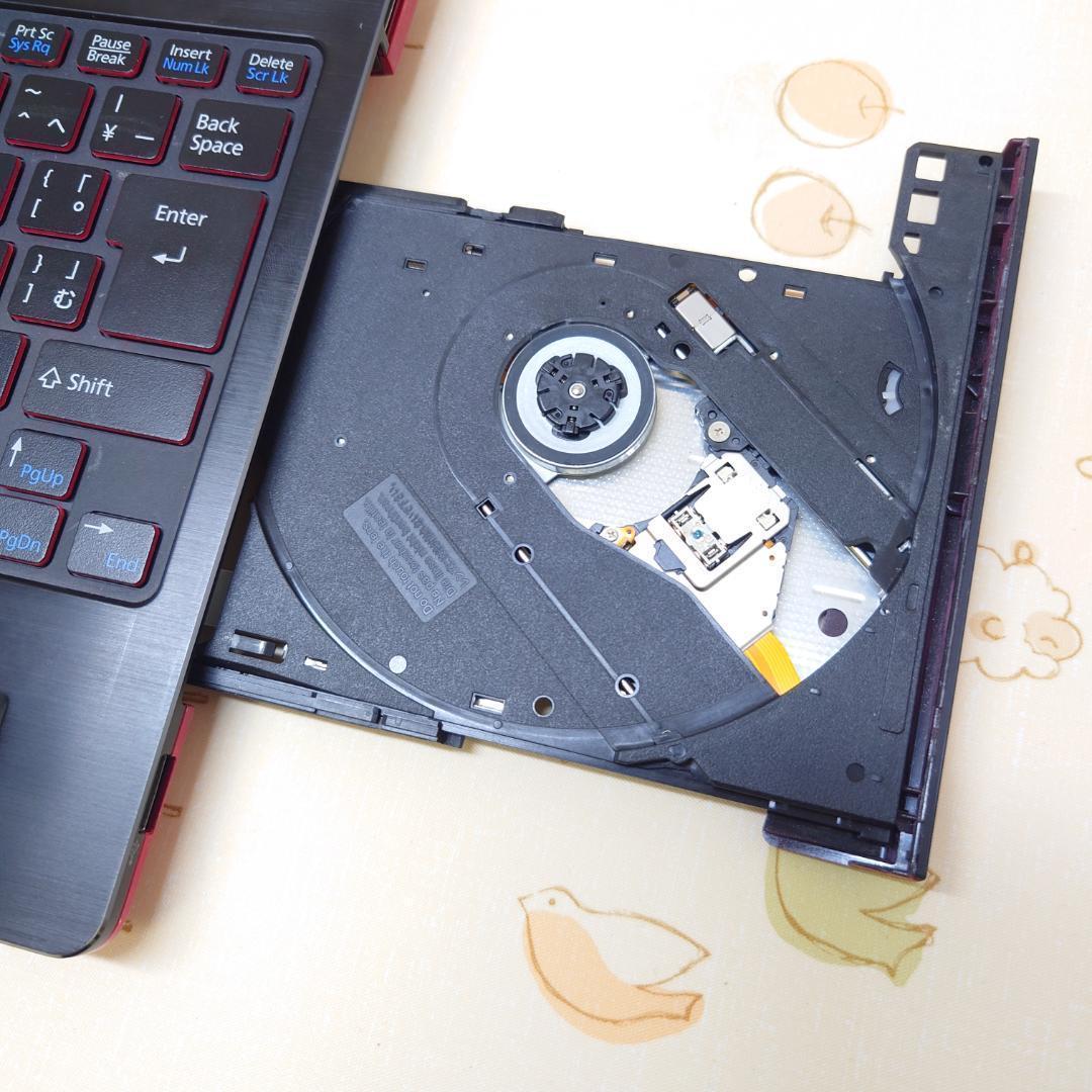 ひ*よ様 WQHD Windows11 オフィス SSD 赤黒ノートパソコン 小