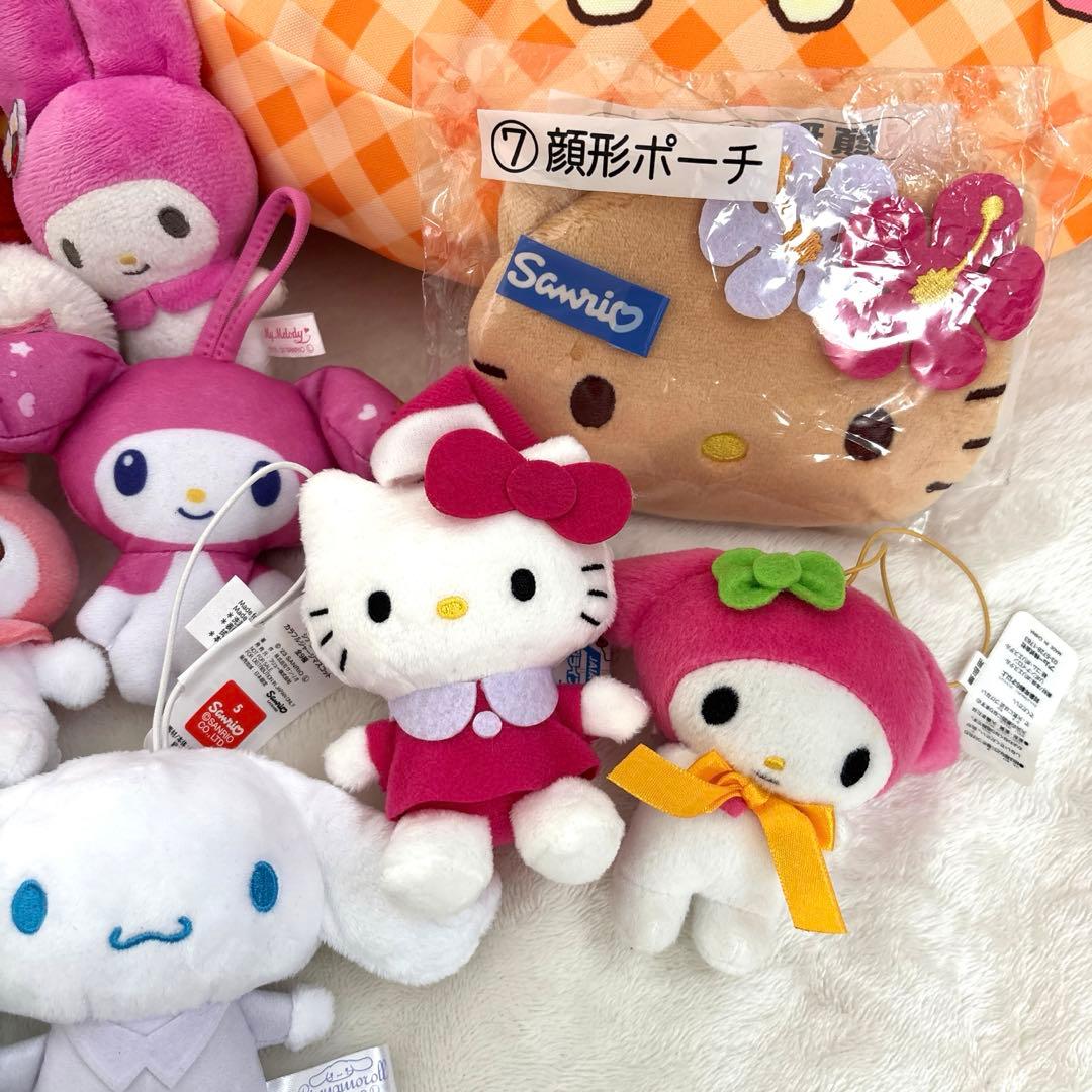 【サンリオ】キティ　マイメロ　クロミ　シナモ　ポチャッコ他　ぬいぐるみ　45点