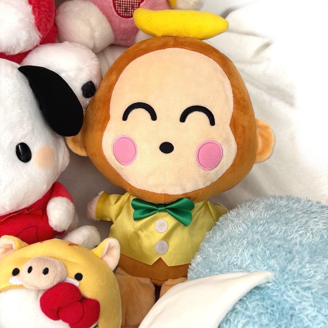 【サンリオ】キティ　マイメロ　クロミ　シナモ　ポチャッコ他　ぬいぐるみ　45点