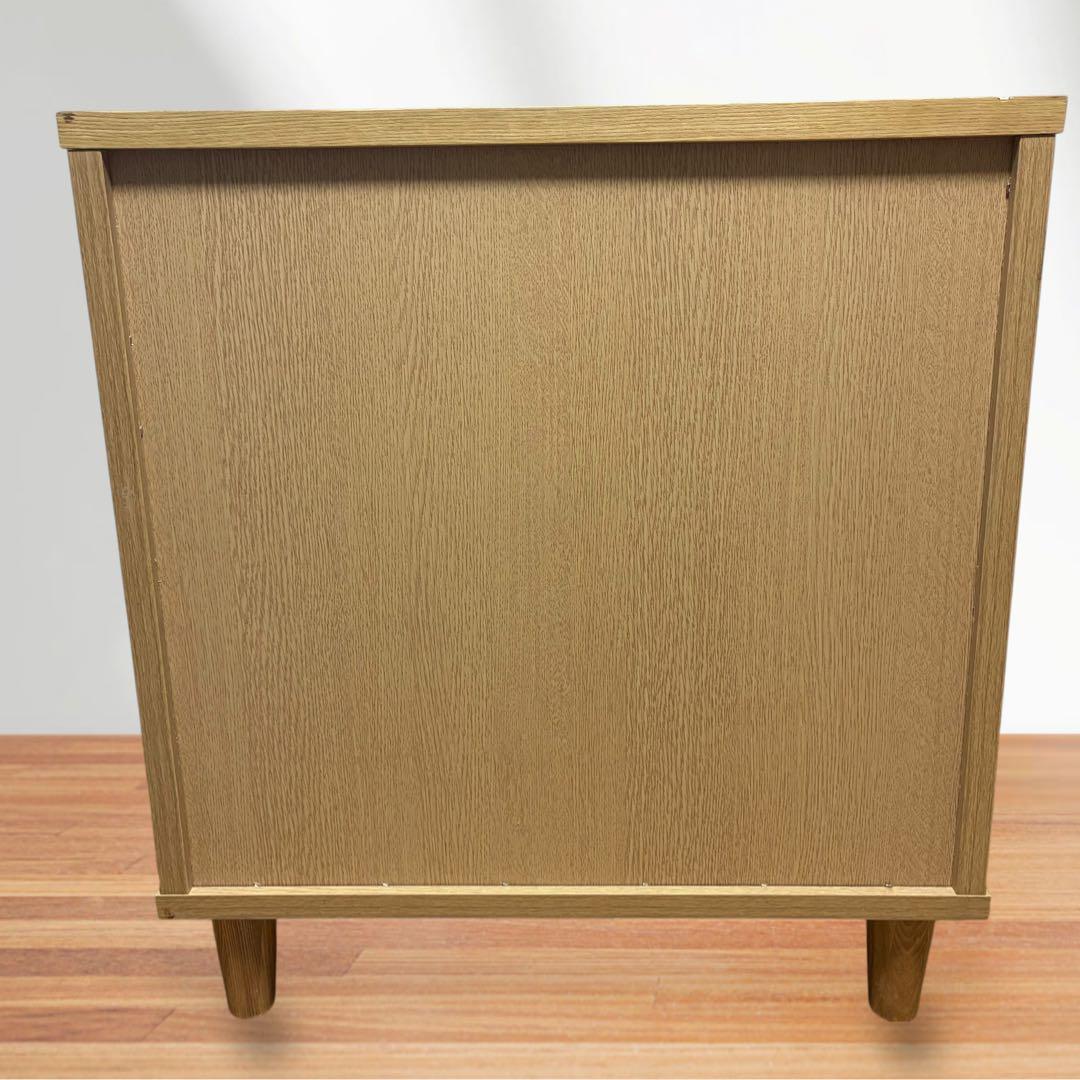 【極美品】上質ナチュラル 筑波産商 AL-63 チェスト 3段収納