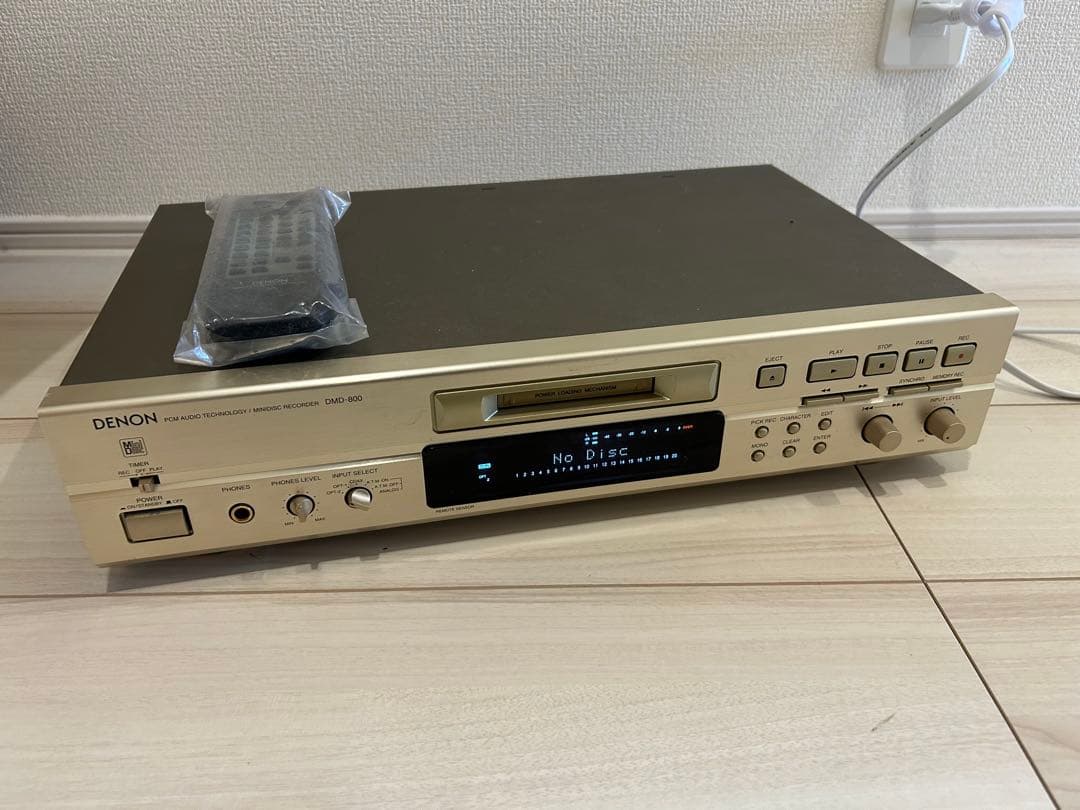 DENON DMD-800 MDデッキ　MDプレーヤー/レコーダー　 日本製