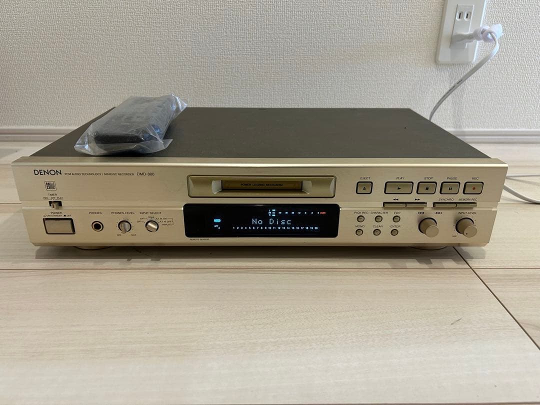 DENON DMD-800 MDデッキ　MDプレーヤー/レコーダー　 日本製