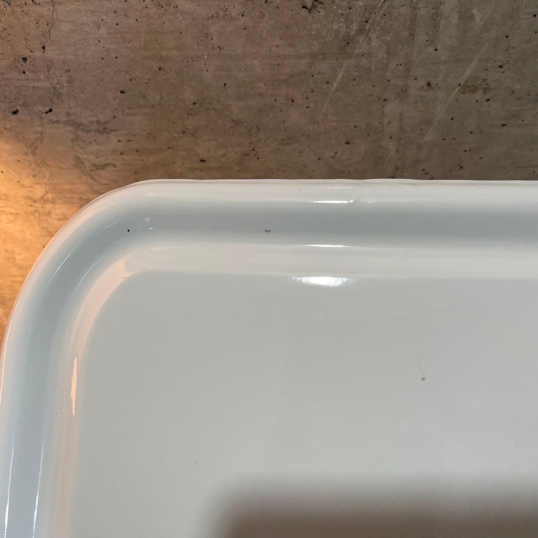 ホーローコンテナ　ホーロー　ホーローボックス　アンティーク　什器備品