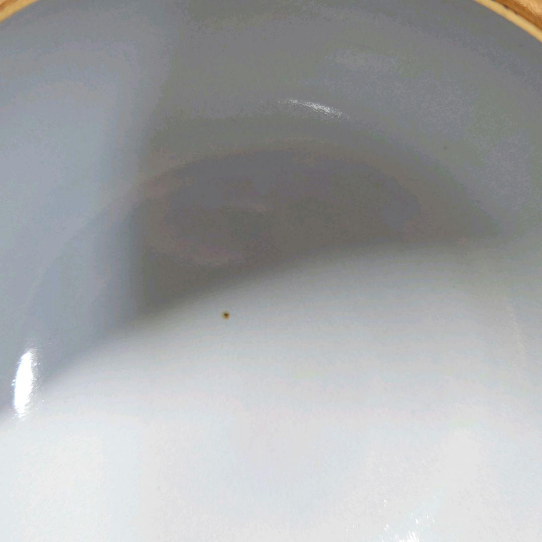 陶悦窯　悦山　金塗り　蓋碗　5客