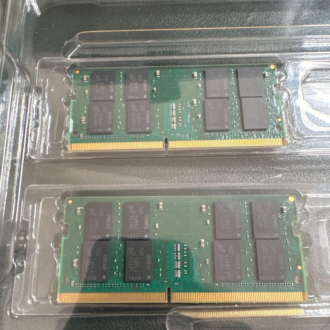Crucial DDR4-3200 32GB(16GB×2)SODIMM