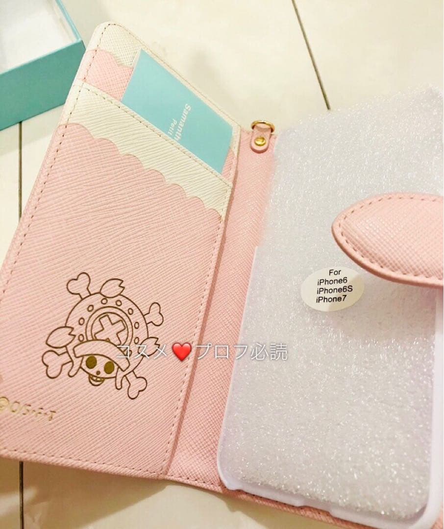 新品未使用　サマンサタバサONE PEACEチョッパー　iphoneケース