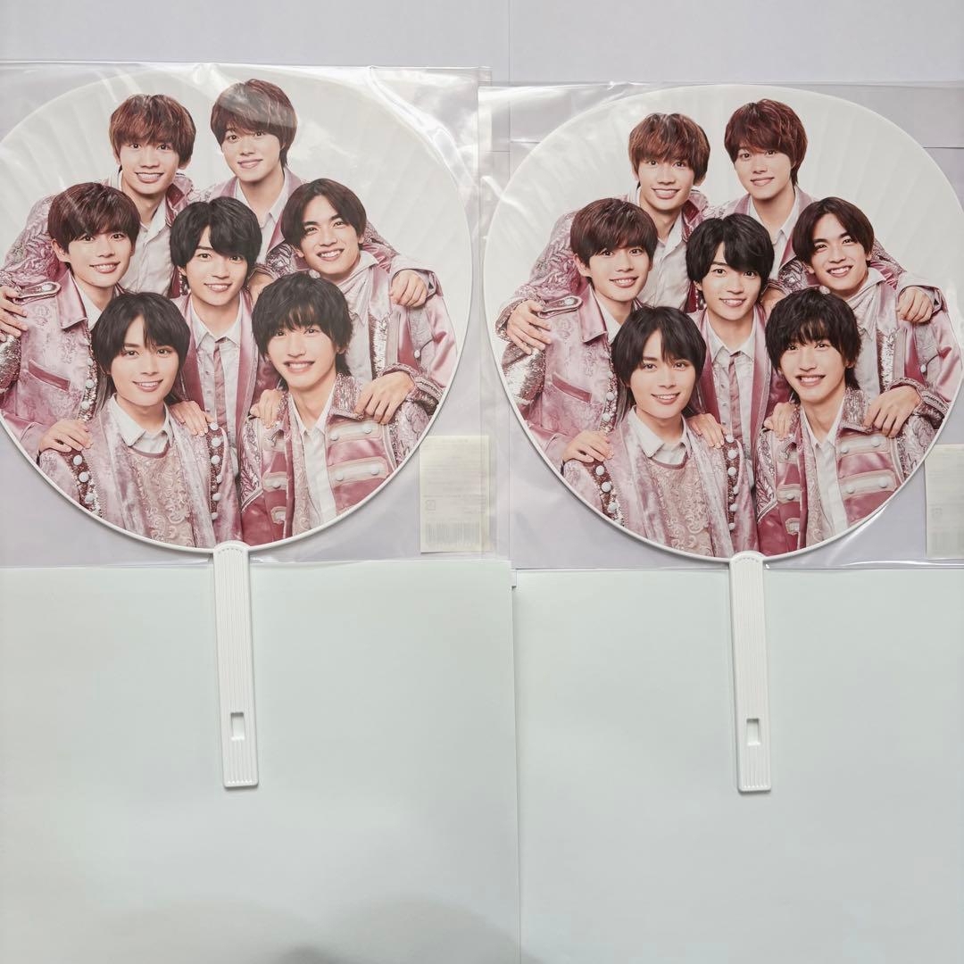 なにわ男子 道枝駿佑 集合 うちわ 12本セット