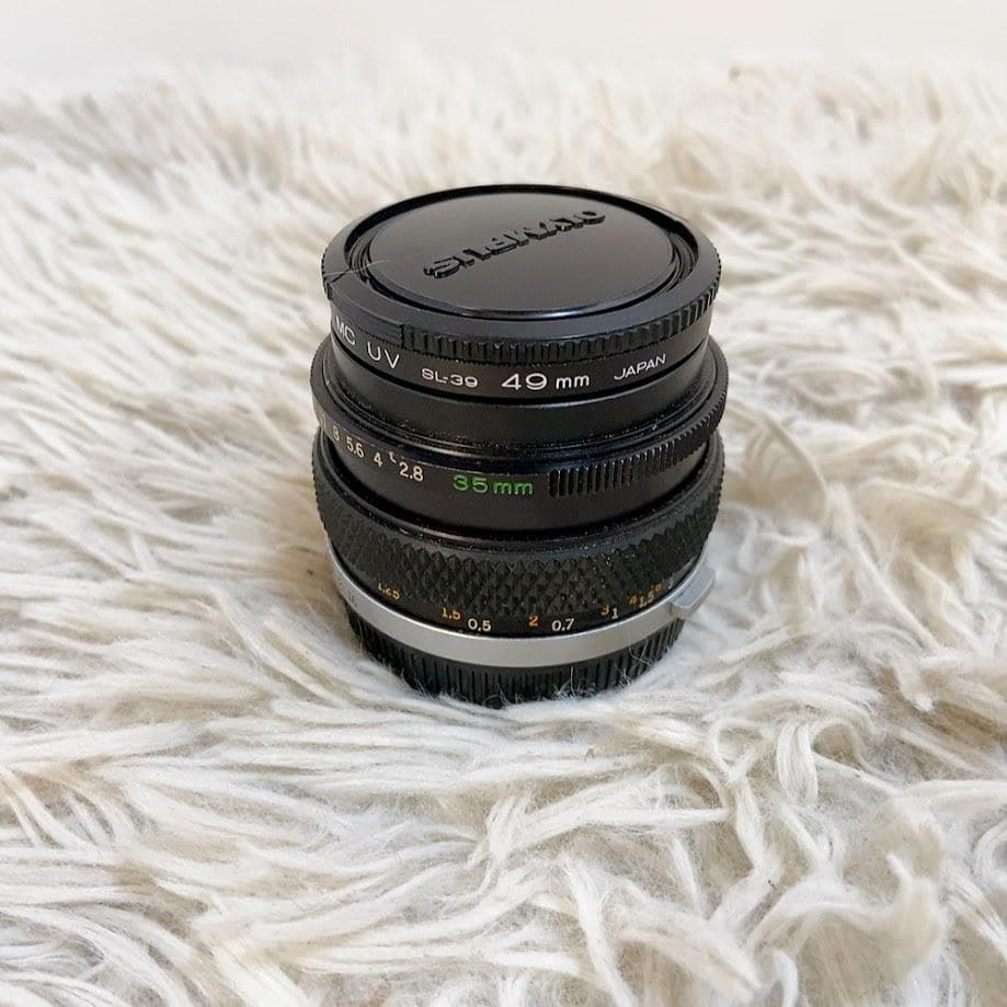 【純正キャップ付】オリンパス G.ZUIKO AUTO-W 35mm f2.8★
