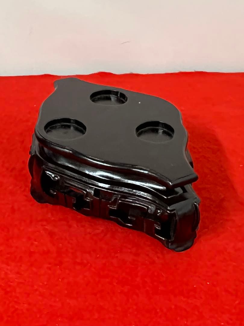 極上 清時代　天然玉香炉　精巧な彫刻　紫檀台 BL1--3