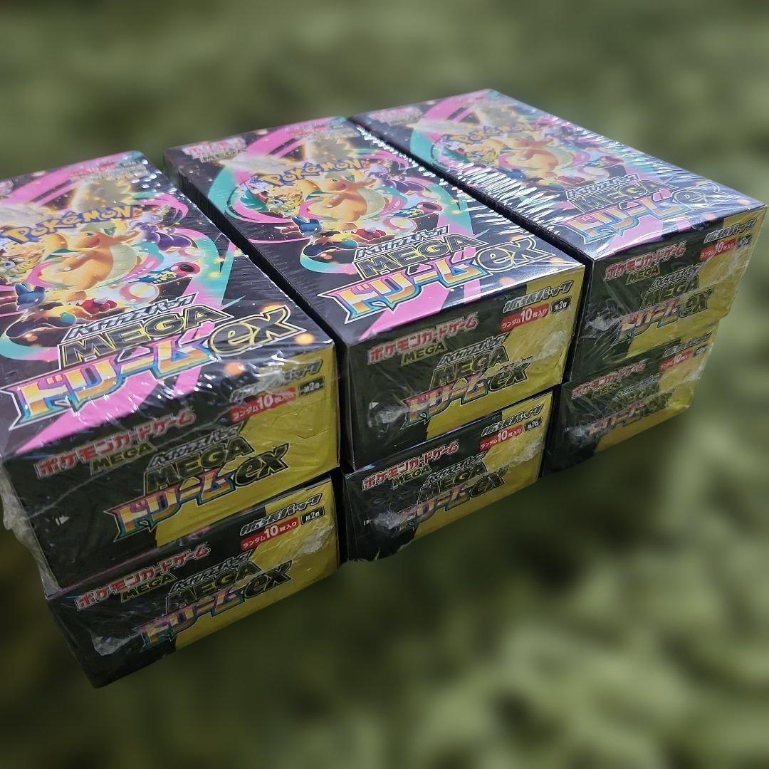シュリンク付き　MEGAドリームex　6BOX