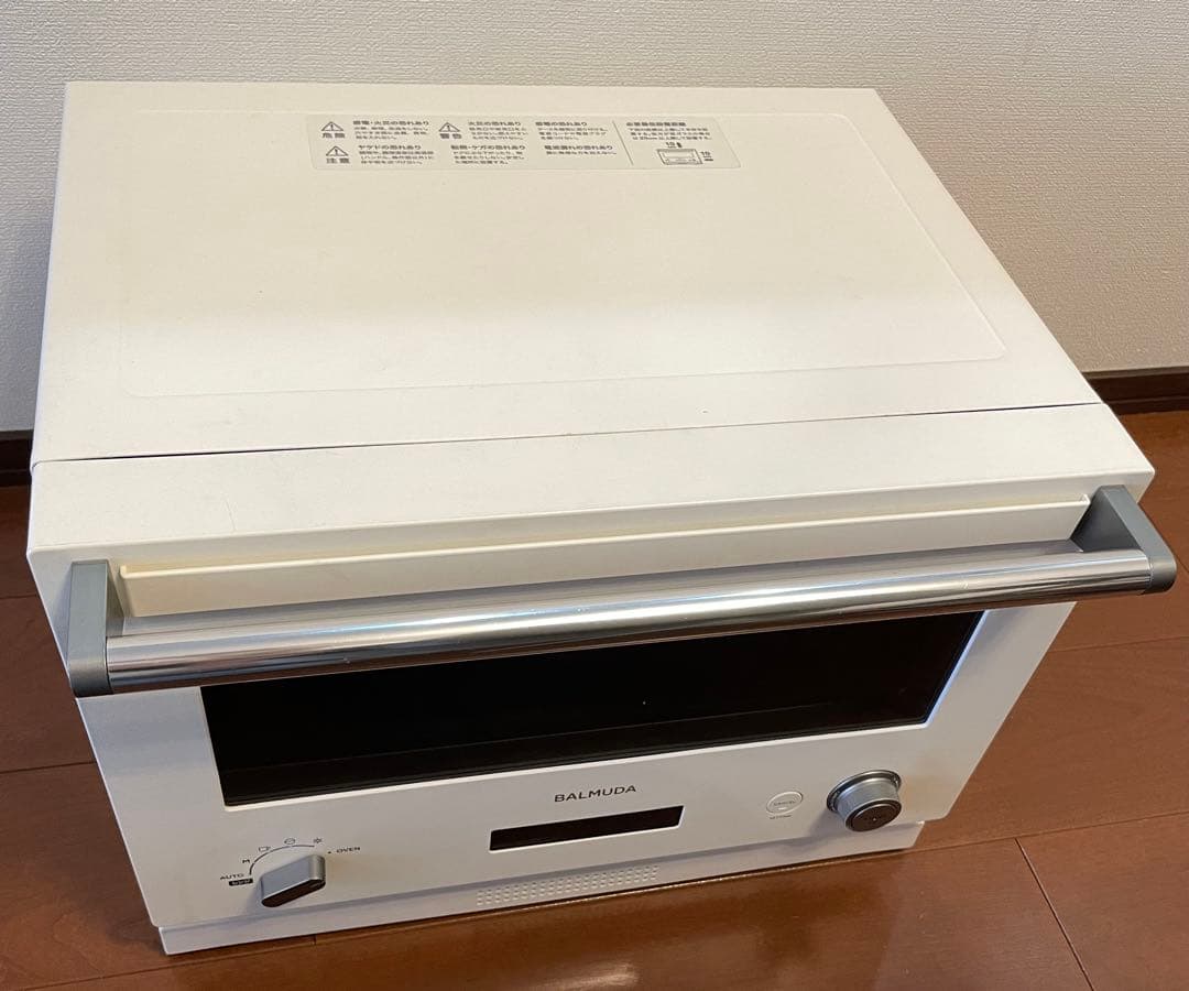 BALMUDA ホワイトオーブンレンジ　2019年製　ジャンク品