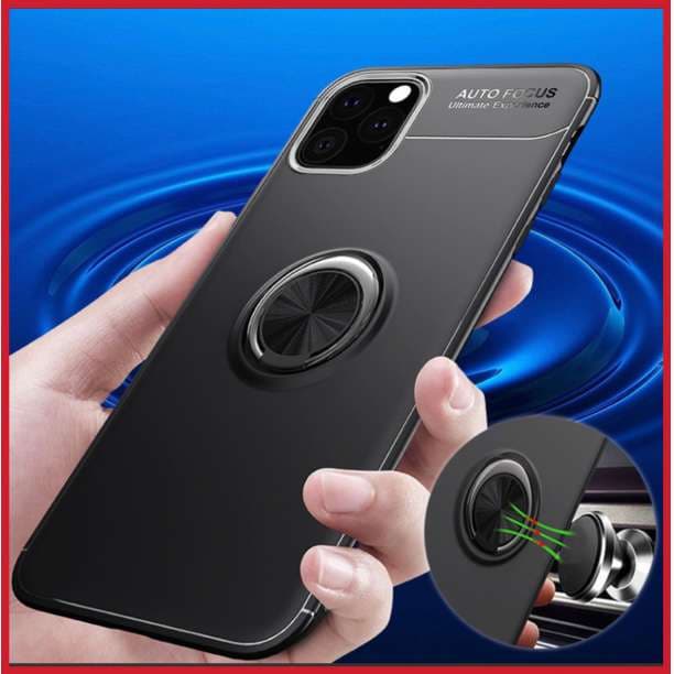 セール iPhone11 シリコンケース フラットリング付き バンカーリング