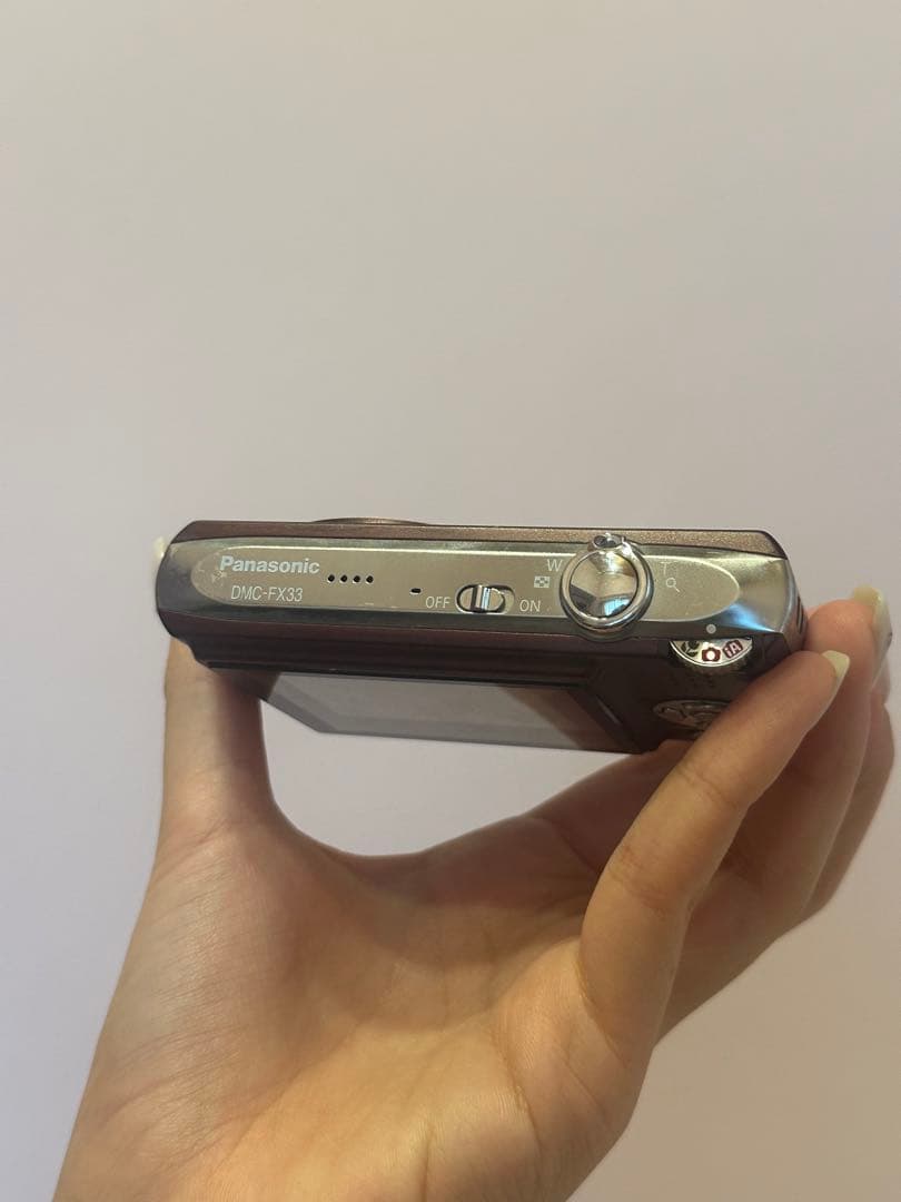 【作例あり】Panasonic LUMIX DMC-FX33 ワインレッド