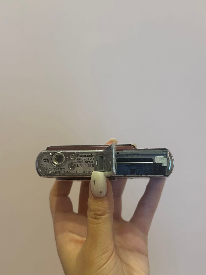 【作例あり】Panasonic LUMIX DMC-FX33 ワインレッド