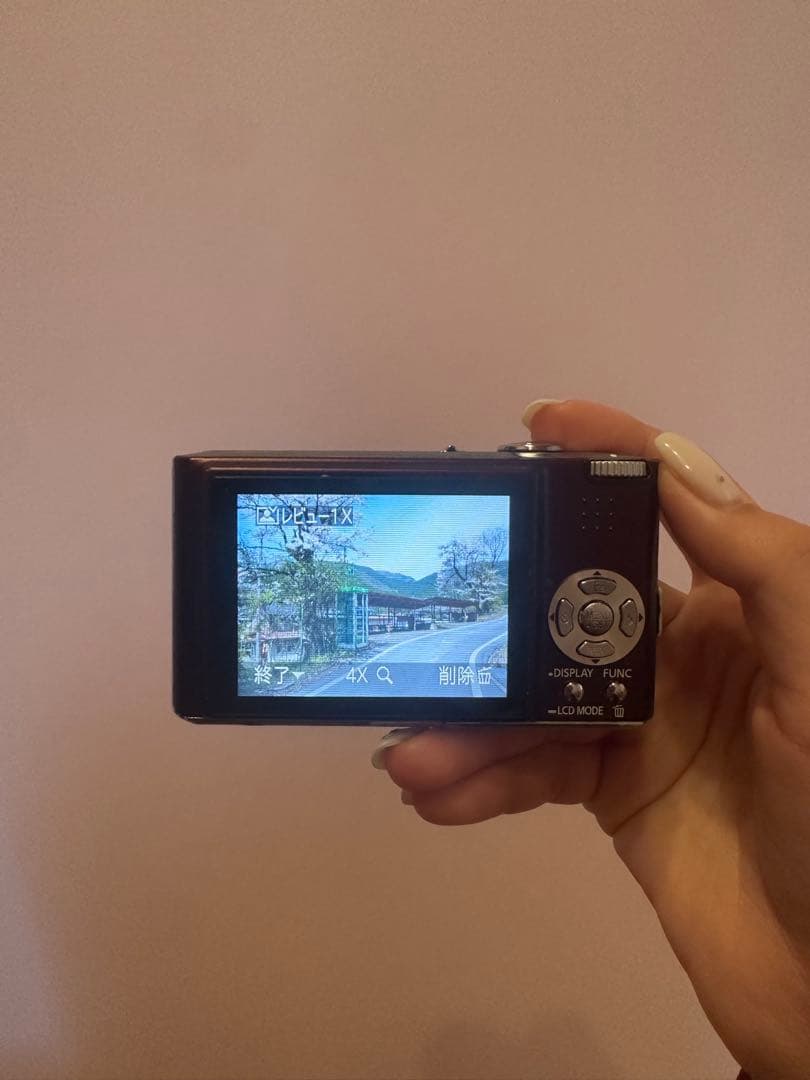 【作例あり】Panasonic LUMIX DMC-FX33 ワインレッド