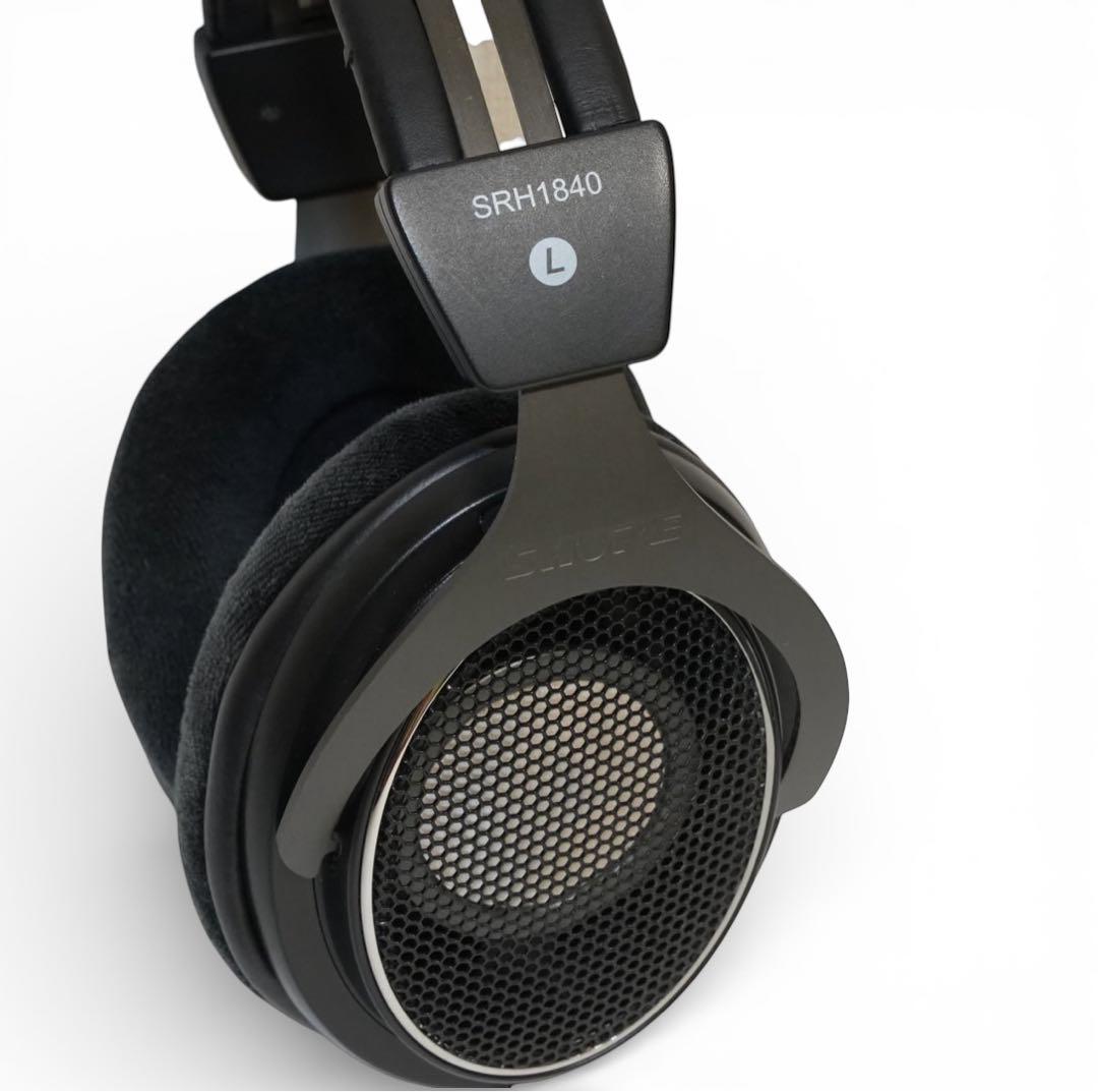【美品】SHURE SRH1840 開放型ヘッドホン