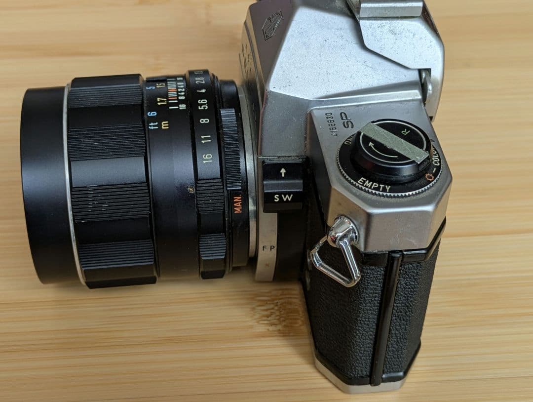 アサヒペンタックスSP　（ASAHI PENTAX SP）　レンズ2個付き