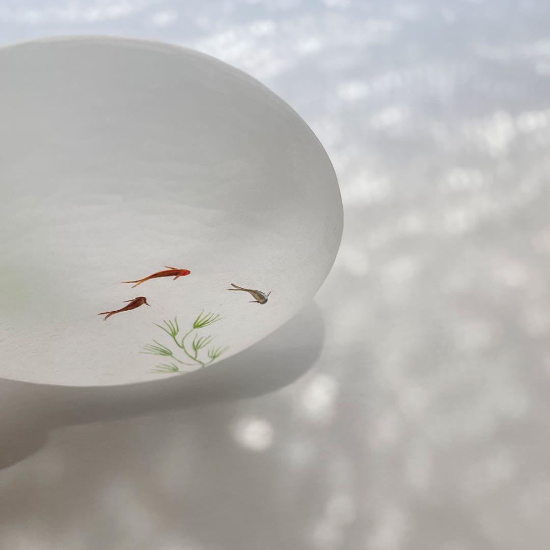 久保裕子　ガラス工芸　石文鎮　水皿　辻和美　西山雪　金津沙耶香　池谷三奈美