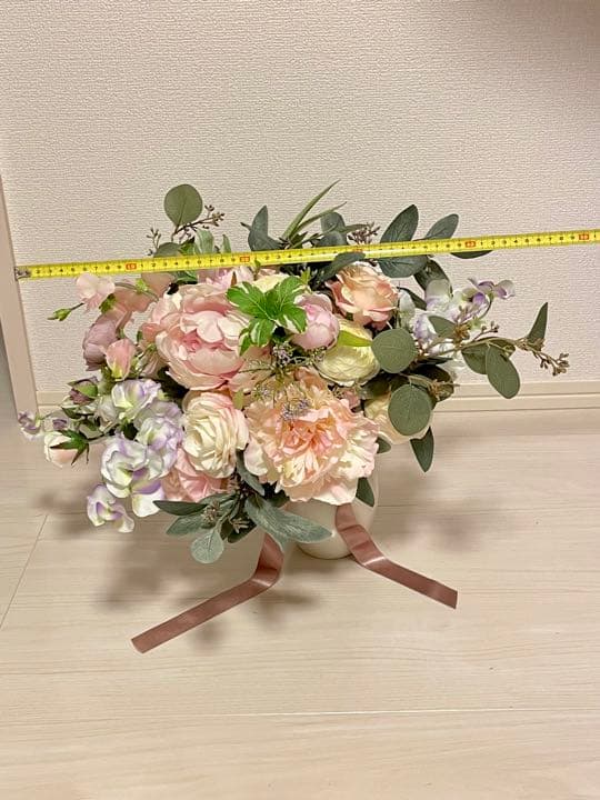 【最終値下げ】アーティフィシャルフラワーウェディングブーケ&ブートニア