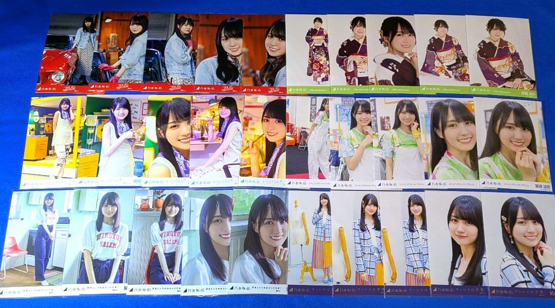乃木坂46 　賀喜遥香　生写真　６５枚