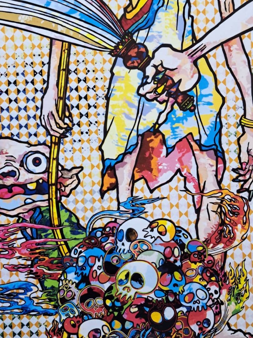 村上隆　ポスター　アート　人気画家　(草間彌生　奈良美智)