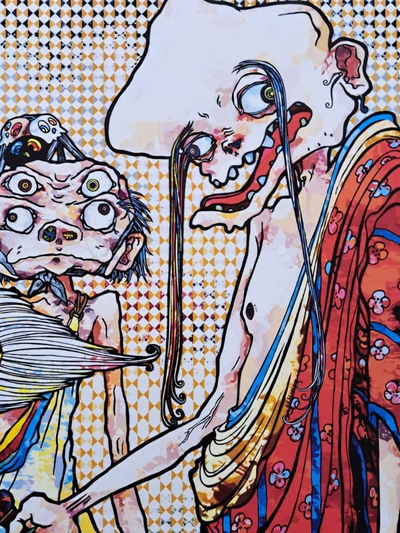 村上隆　ポスター　アート　人気画家　(草間彌生　奈良美智)