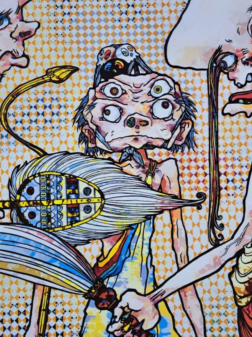 村上隆　ポスター　アート　人気画家　(草間彌生　奈良美智)