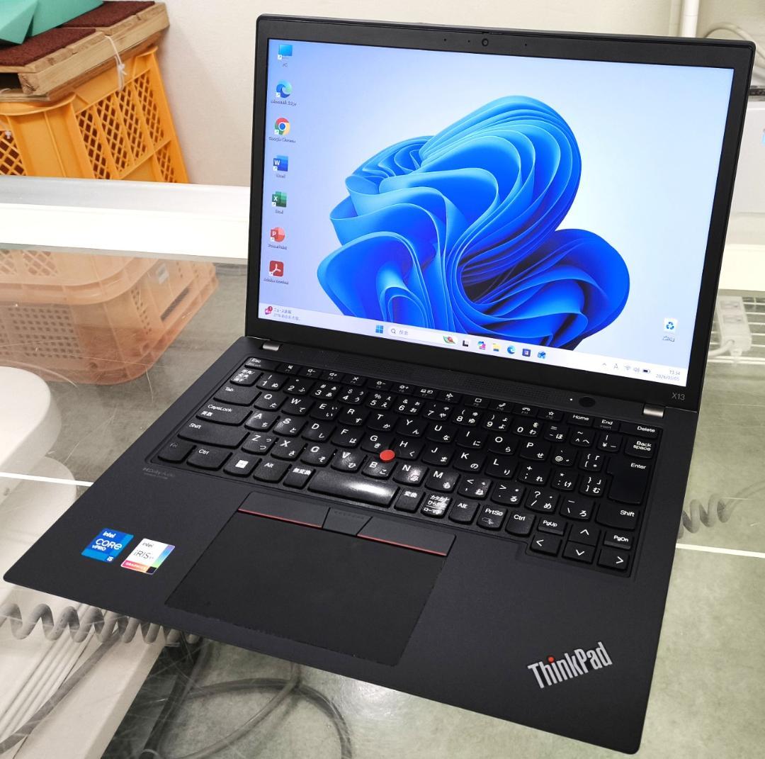 【液晶新品・バッテリー良好】ThinkPad X13 Gen2i