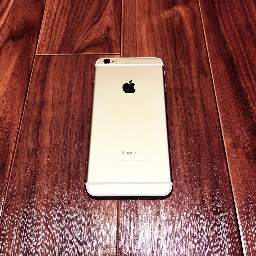 【超美品】iPhone 6Plusゴールド128GB バッテリー94％