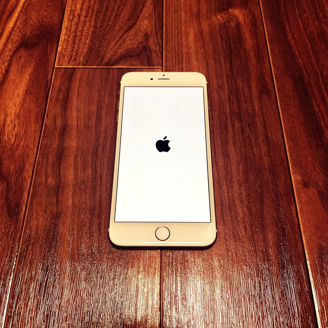 【超美品】iPhone 6Plusゴールド128GB バッテリー94％