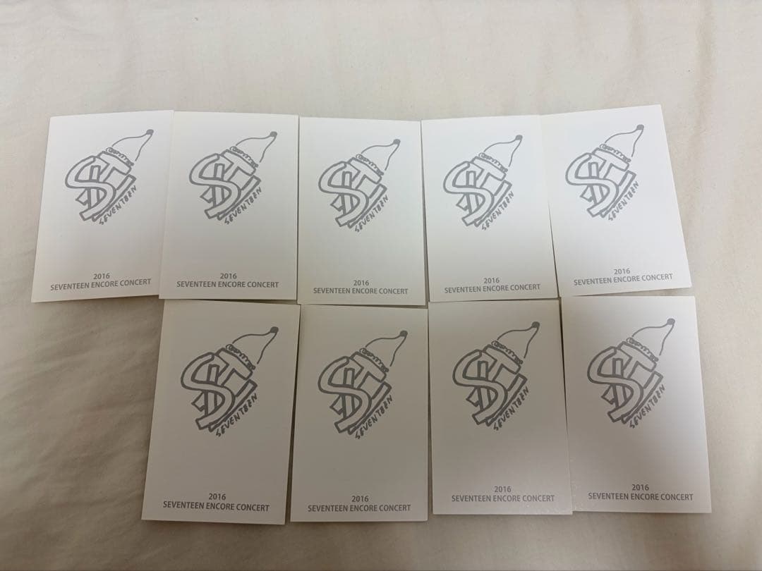SEVENTEEN ジョンハン　2016 アンコントレカ9枚セット