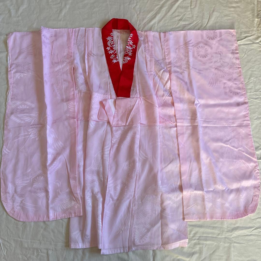 特別値引き　美品中古　七五三用 着物2点セット7歳用　おまけ付き