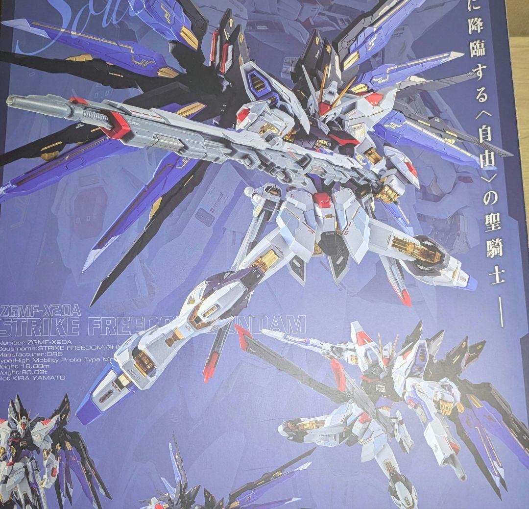 L BUILD ストライクフリーダムガンダムSOUL BLUE Ver.