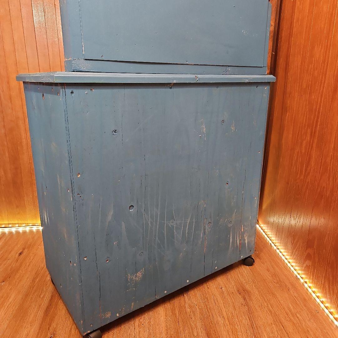 ハンドメイドドレッサー シャビーシック DIY 鏡台