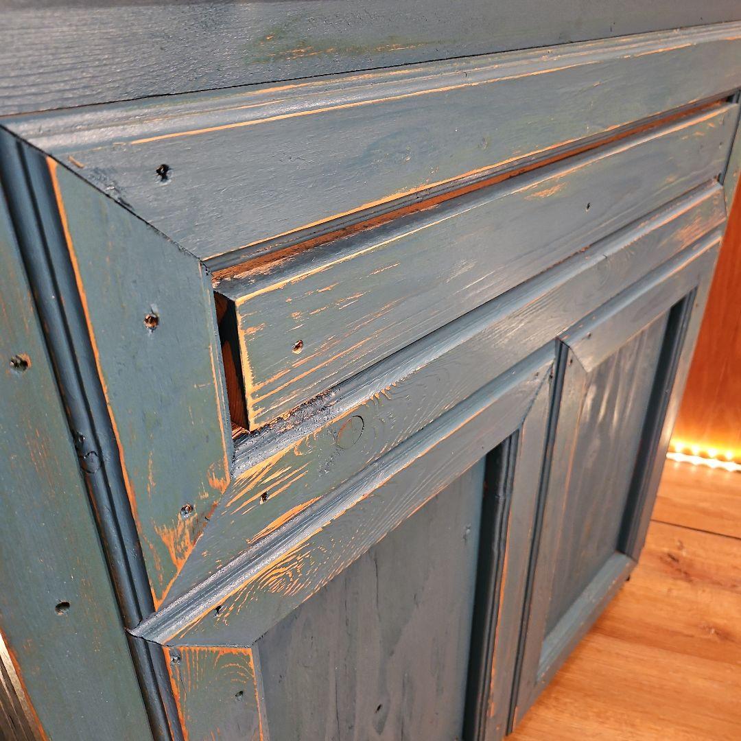 ハンドメイドドレッサー シャビーシック DIY 鏡台