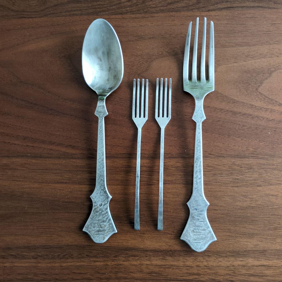 永島義教さん竹俣勇壱さん　カトラリー 4点