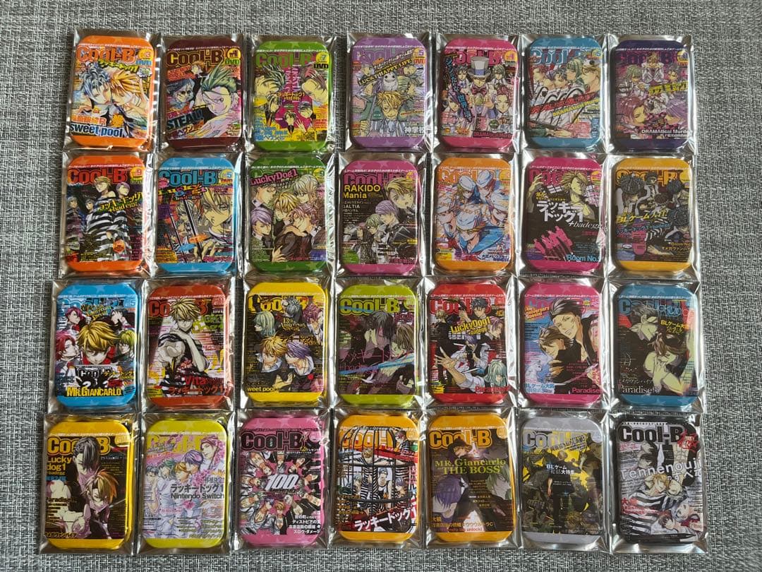 Cool-B 表紙展 クルビ展 缶バッジ ラッキードッグ ※傷あり