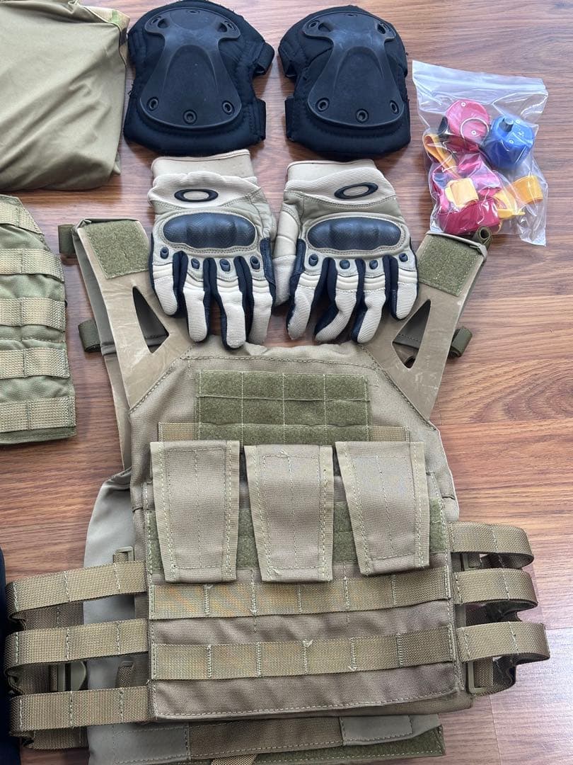 プレートキャリア他サバゲ装備一式