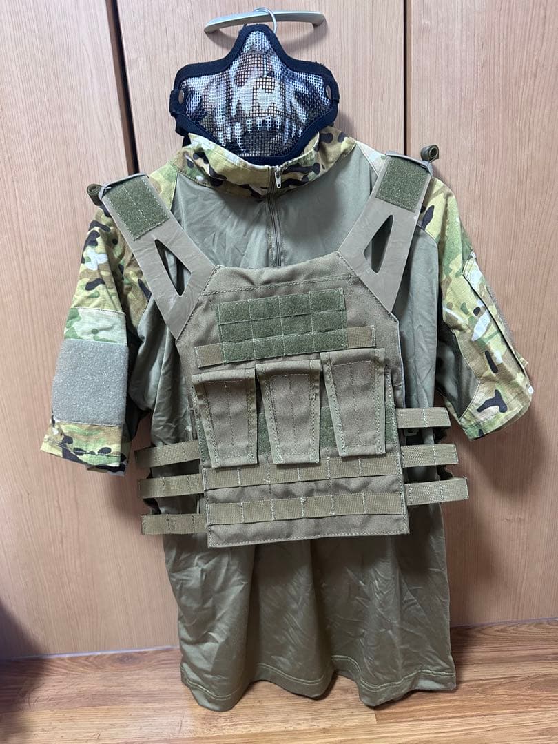 プレートキャリア他サバゲ装備一式