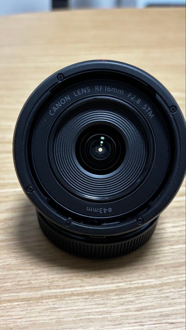 最終値下【セット販売】Canon RF 16mm F2.8 STM