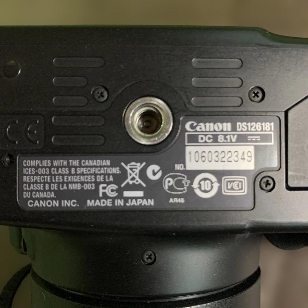 Canon EOS Kissx2 EFS 55-250mm レンズ バッテリー付