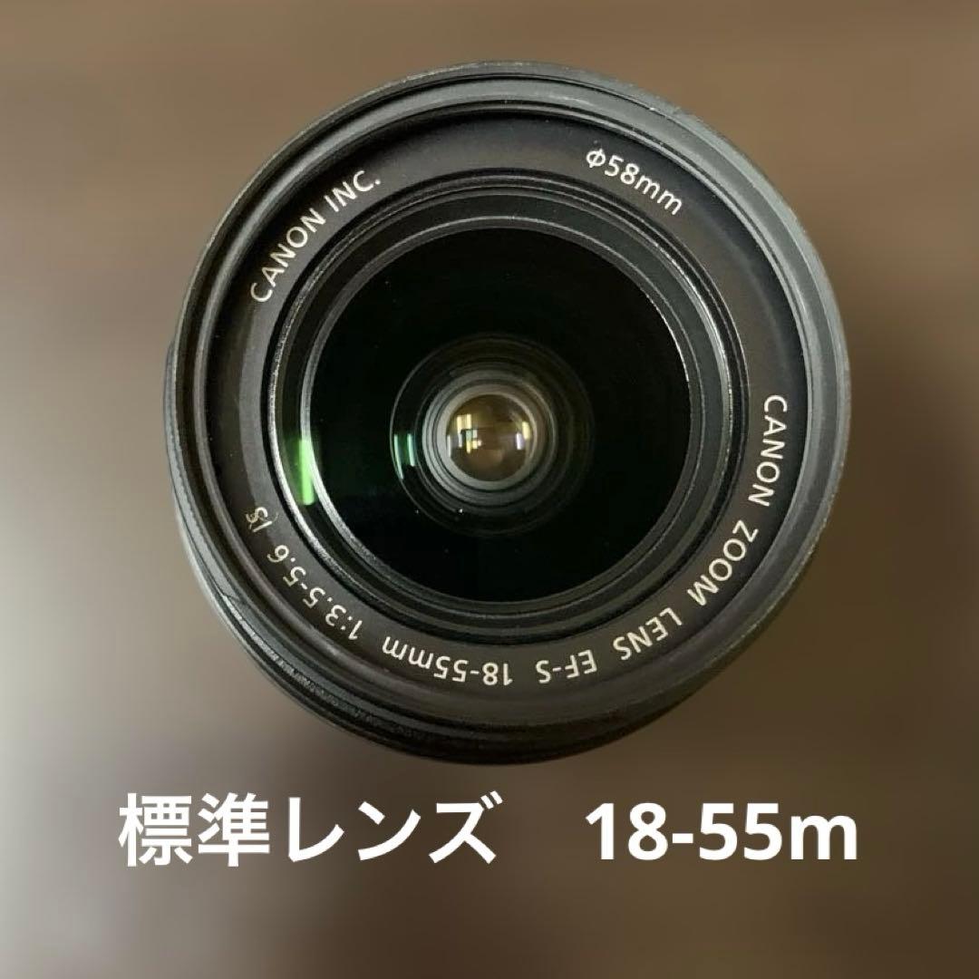 Canon EOS Kissx2 EFS 55-250mm レンズ バッテリー付