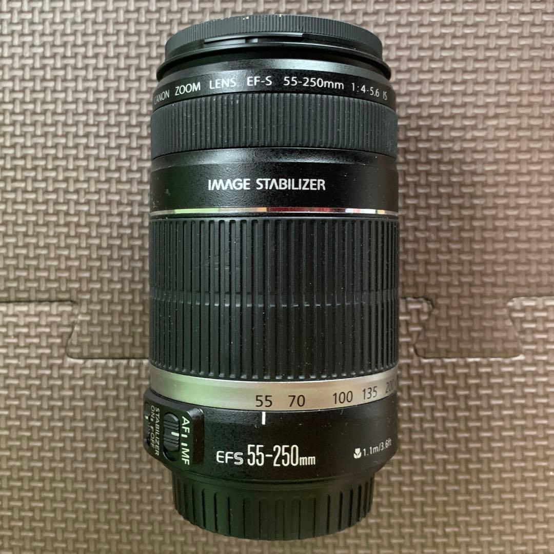Canon EOS Kissx2 EFS 55-250mm レンズ バッテリー付