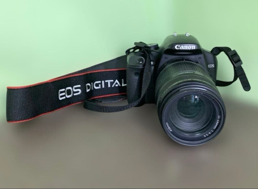 Canon EOS Kissx2 EFS 55-250mm レンズ バッテリー付