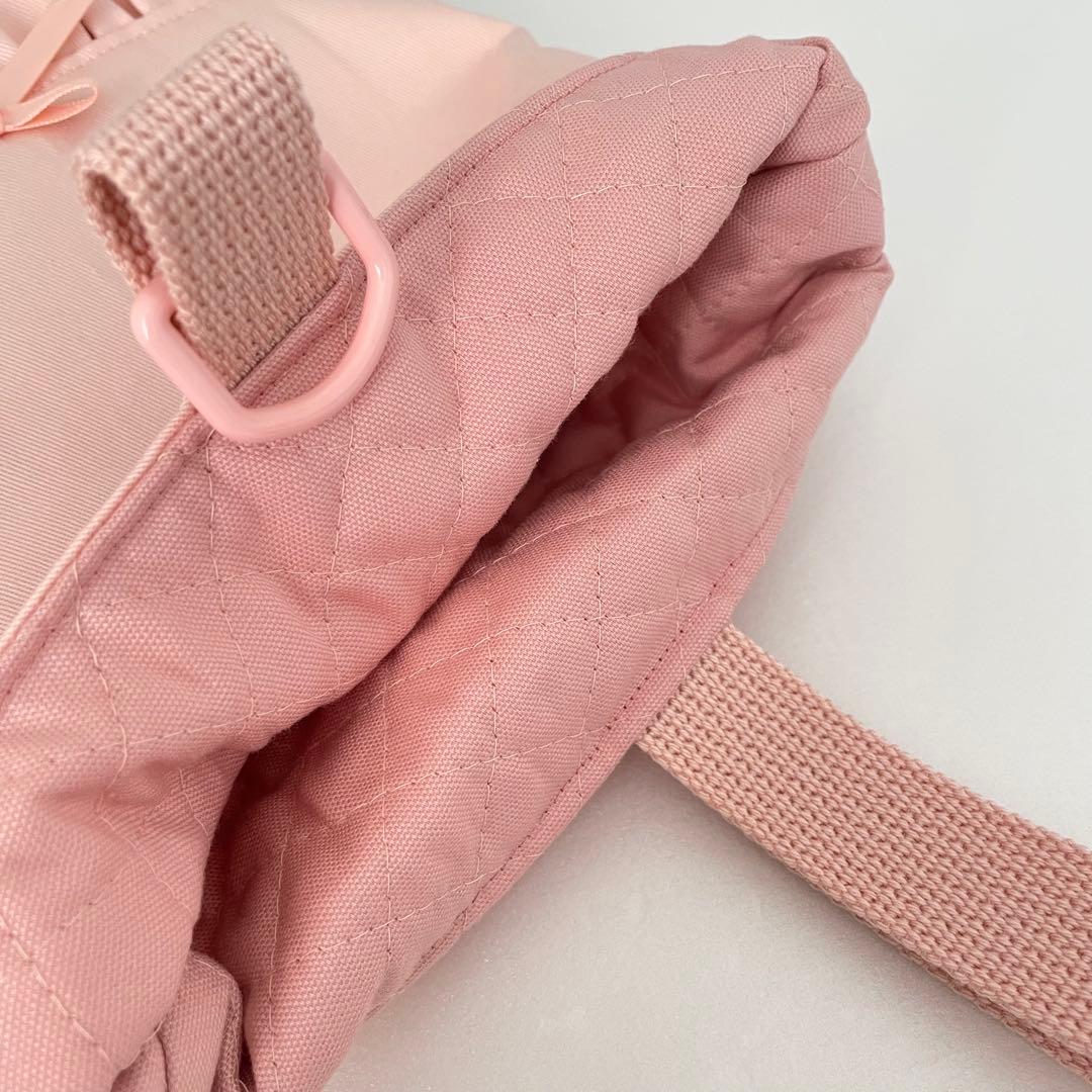 入園・入学　小花柄　ピーチピンク　レッスンバッグ、上履き入れ、着替え袋、給食袋