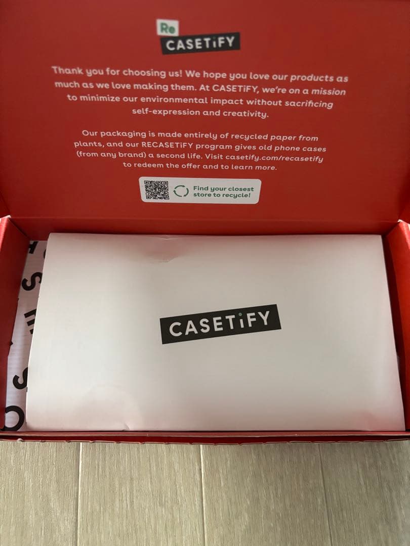 【未使用】CASETiFY iPhone 16 クリアケース マグセーフ対応